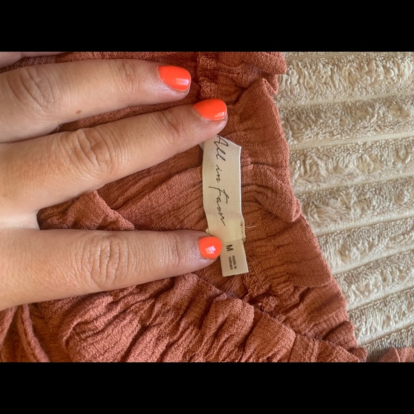 All in Favor- off the shoulder top - Picture 3 of 3